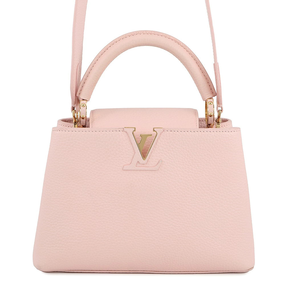 Louis Vuitton Capucines handbag Taurillon leather shoulder bag Monogram